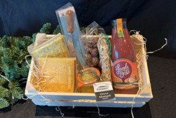 pakket in fruitkistje